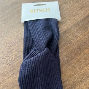 NWT Kitsch Navy Blue Headband